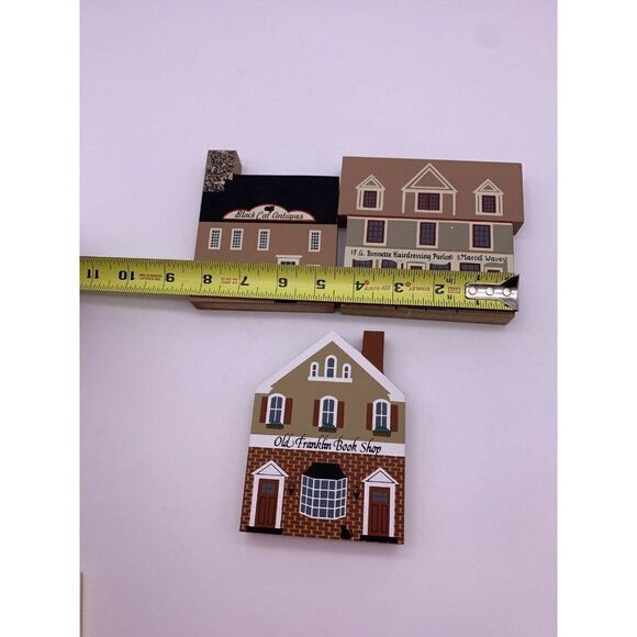 3 Vintage Cats Meow Village Series VII - Picture 2 of 11